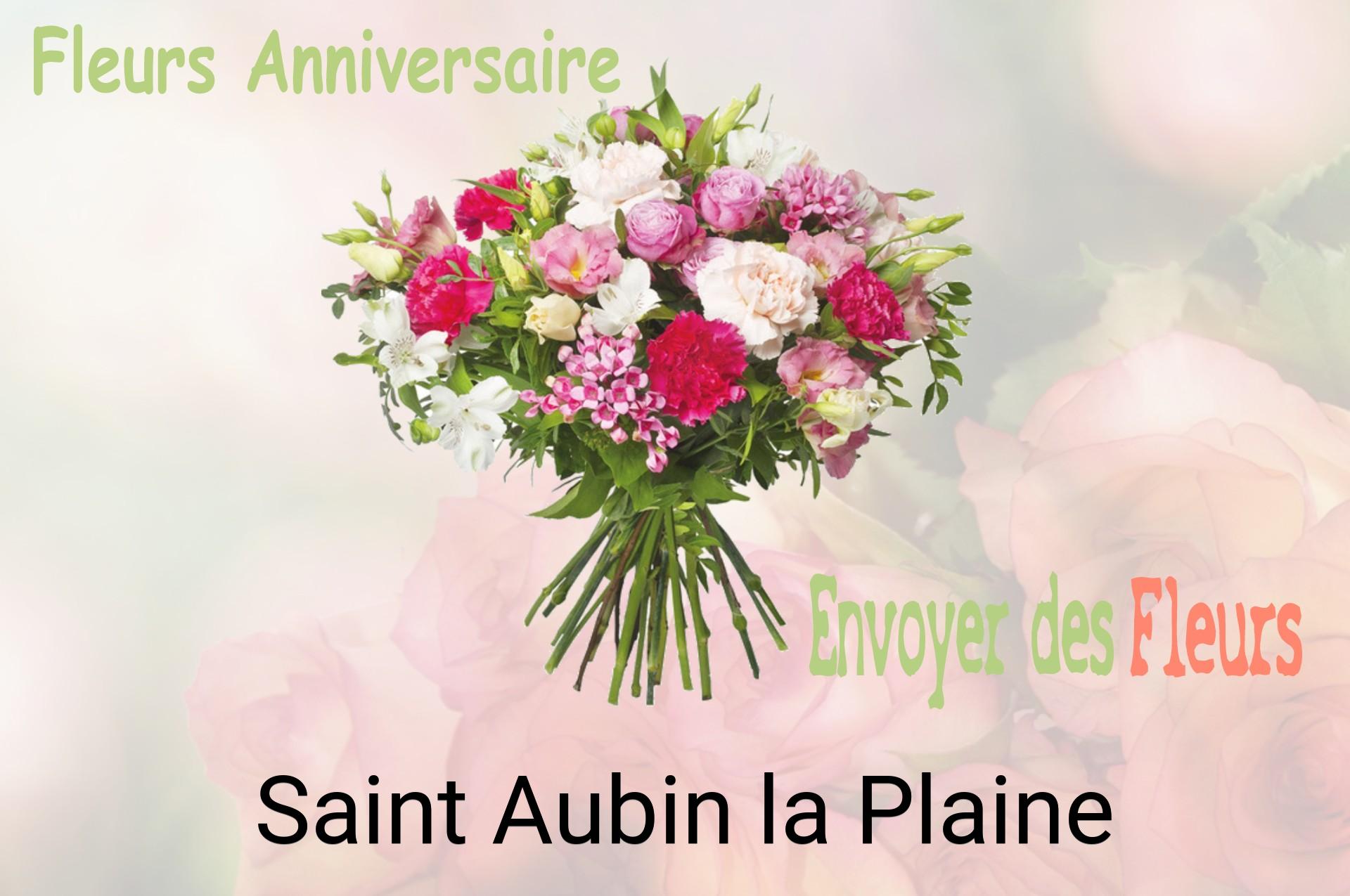 Bouquet de fleurs d’anniversaire livré à Saint-Aubin-la-Plaine